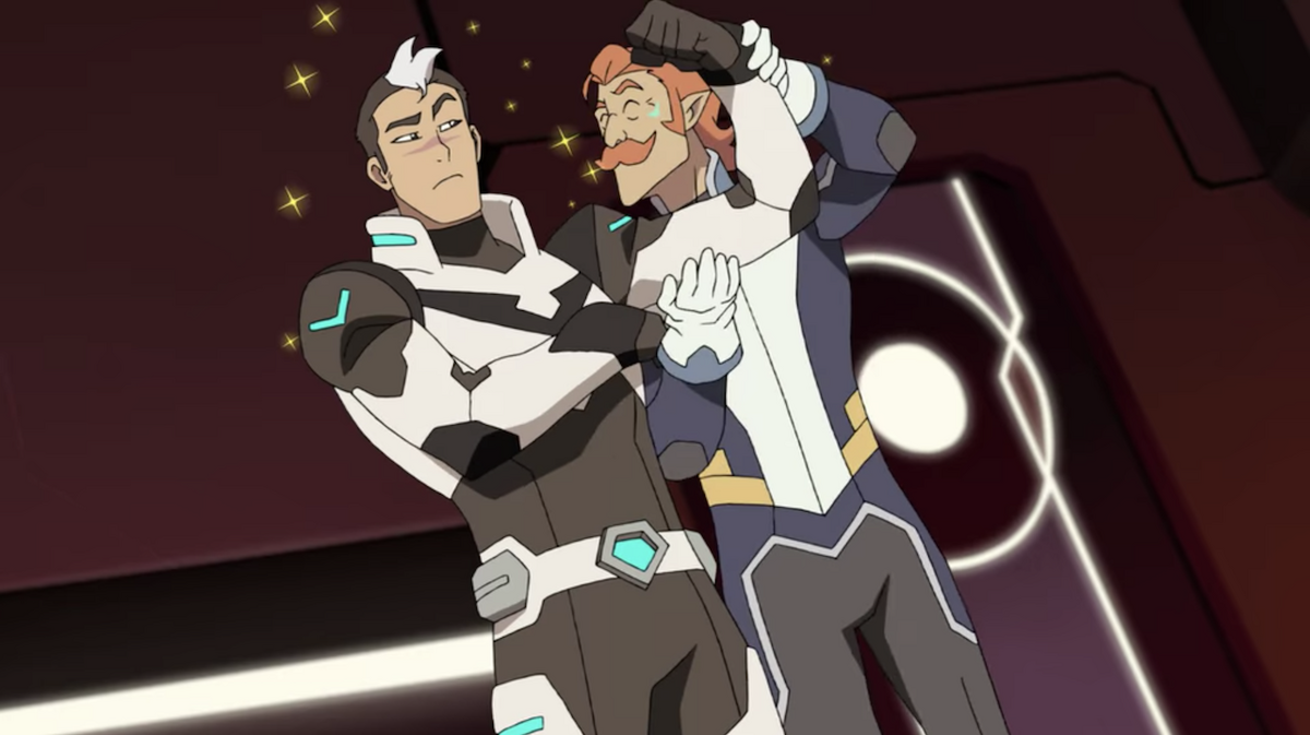 Coran gives Shiro his new nickname