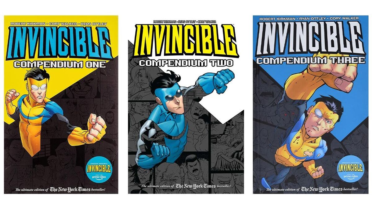 Invincible comic book compendium by Robert Kirkman