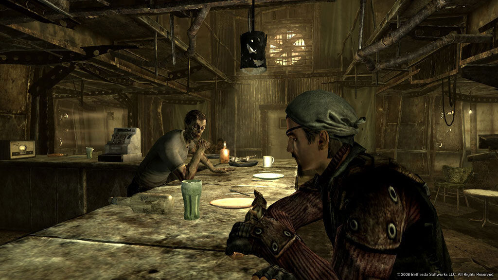 Fallout 3 Anniversary, bar scene