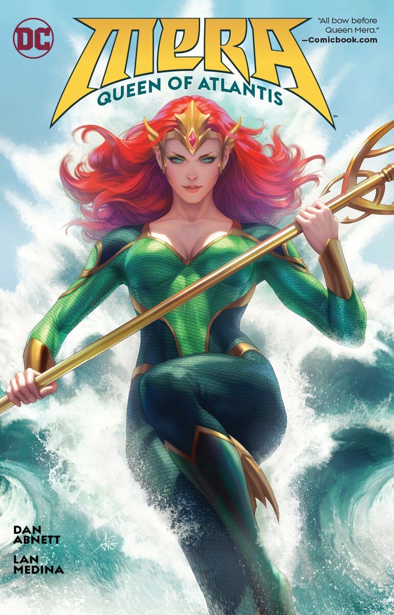 Mera on the cover of &amp;amp;quot;Mera: Queen of Atlantis #1&amp;amp;quot;.