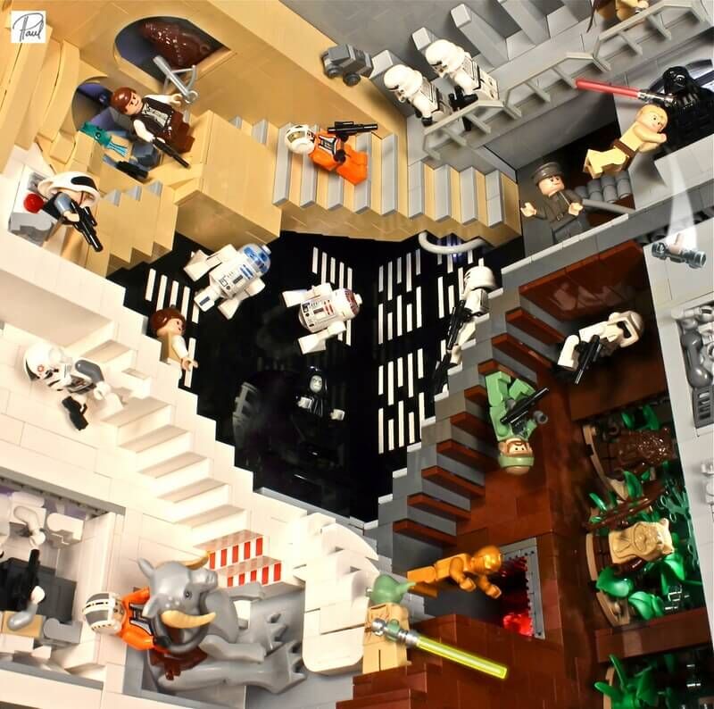 LEGO Star Wars Escher