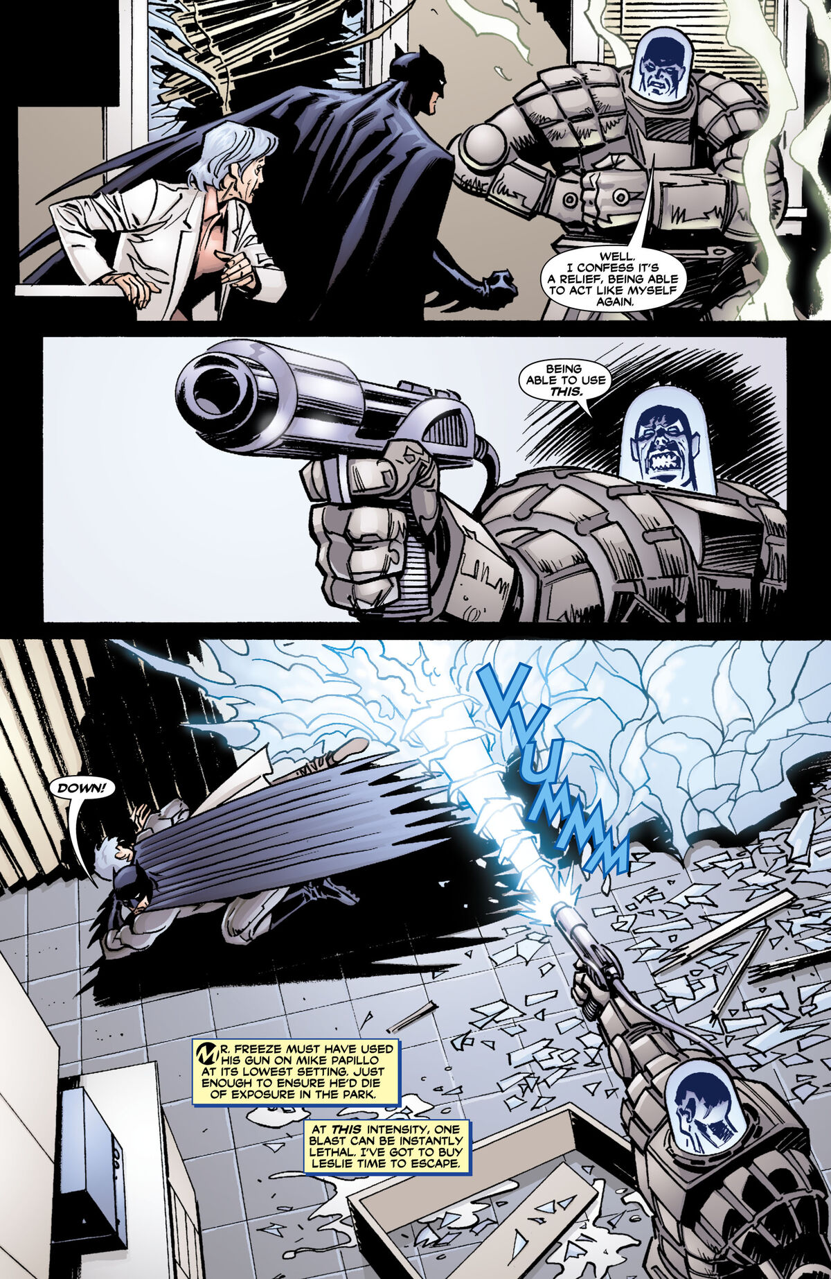 Batman confronts Mr. Freeze in &quot;Legends of the Dark Knight: Cold Case&quot;
