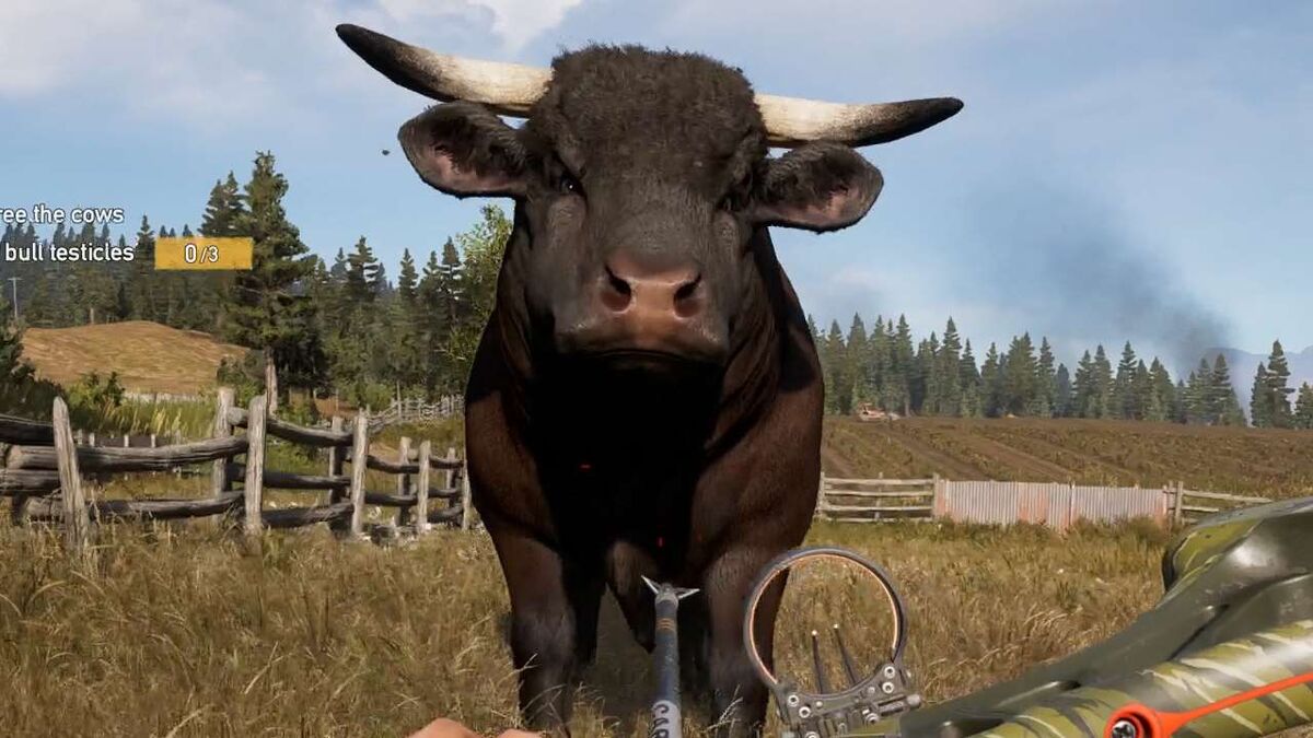 Far Cry 5 bull testy festy quest