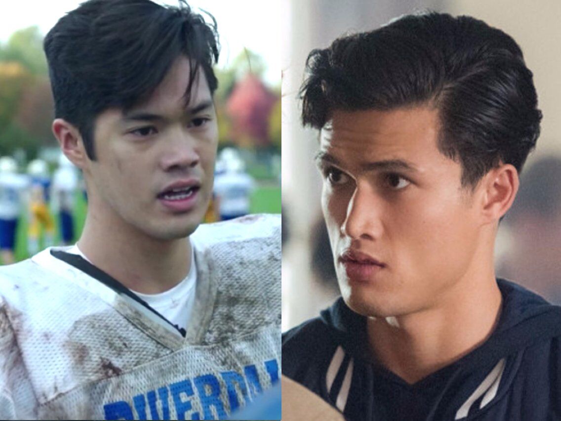 Riverdale Ross Butler and Charles Melton as Reggie