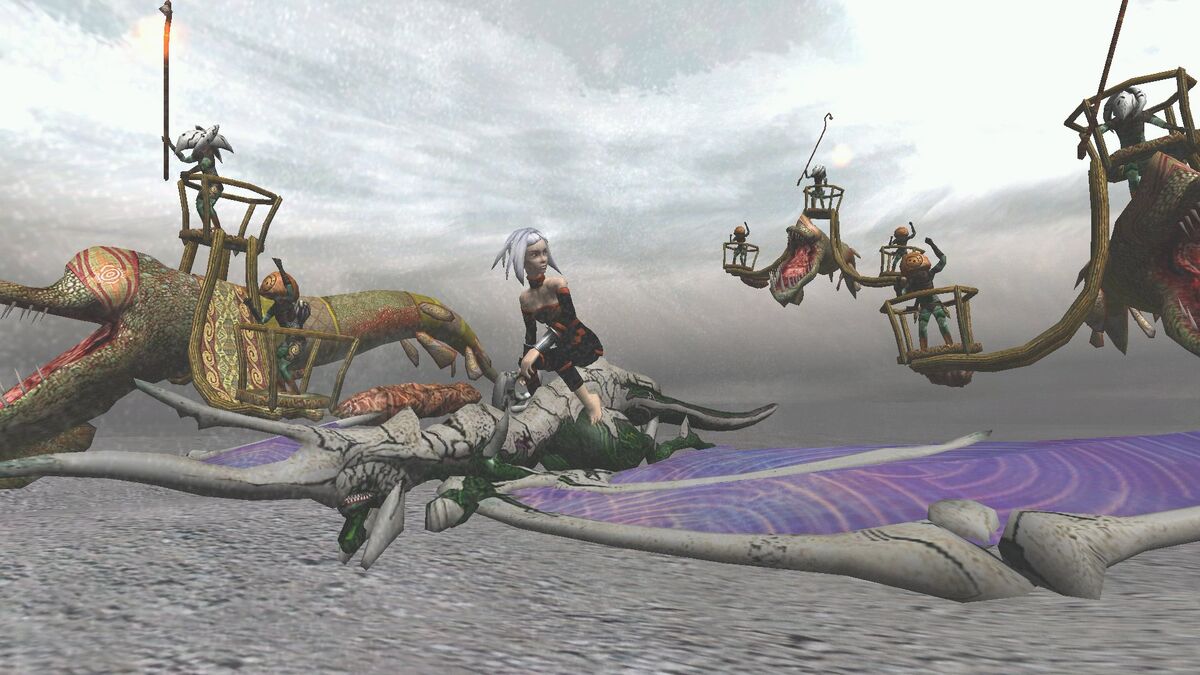 A screenshot of Panzer Dragoon Orta for Xbox.