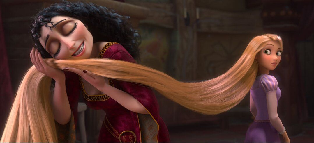 Mother Gothel is a terrible mother in Tangled