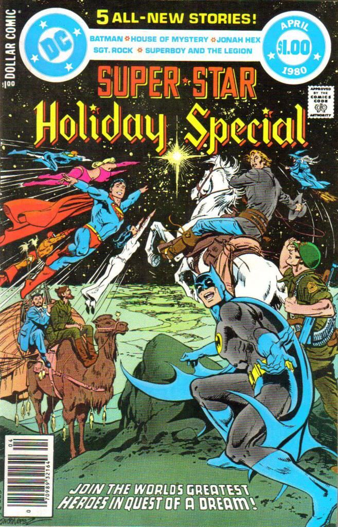 &quot;Super-Star Holiday Special&quot; comic cover