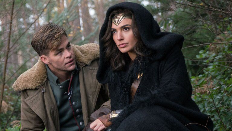 Wonder Woman and Steve Trevor