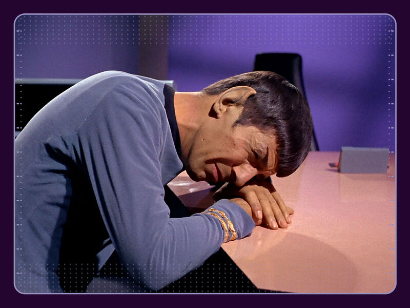 Sad Spock