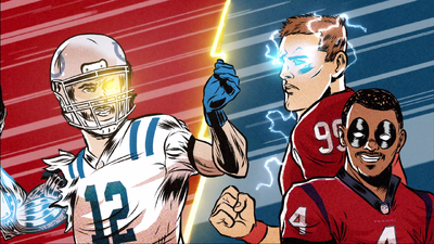 Get a Taste of the Future With This Superhero Preview of the Texans-Colts Game