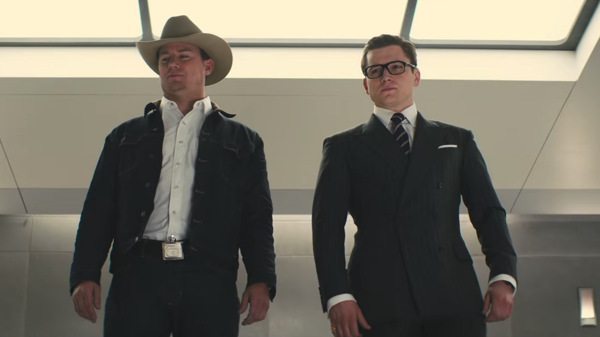 Kingsman 2 channing tatum taron egerton