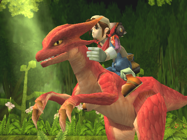 A screenshot of Monster Rancher 4.