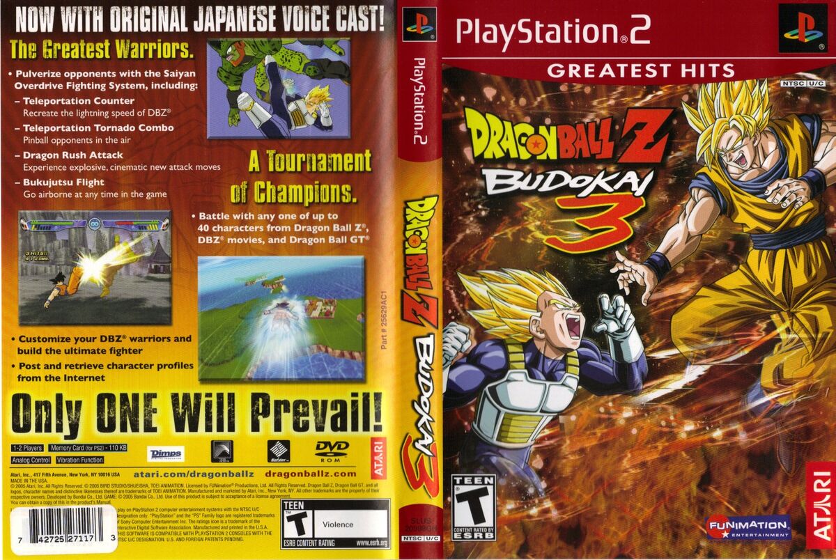 Dragon Ball Z Budokai Tenkaichi - Greatest Hits • PS2 – Mikes Game