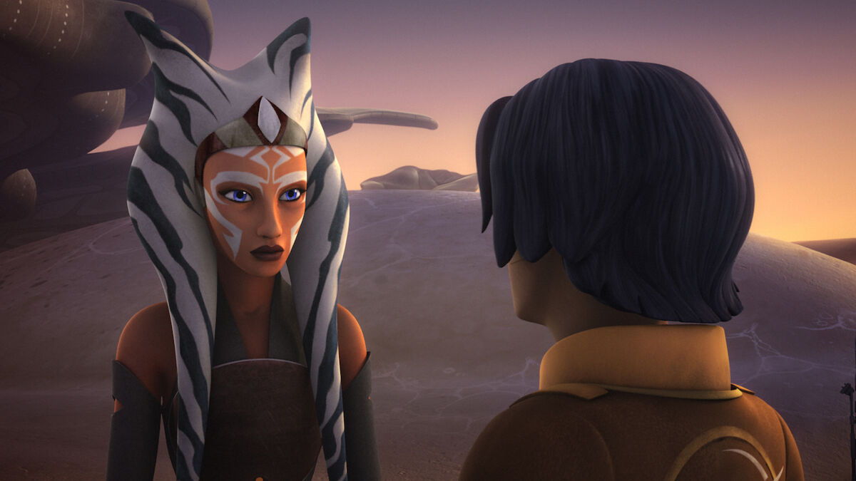 Ahsoka Tano and Ezra Bridger