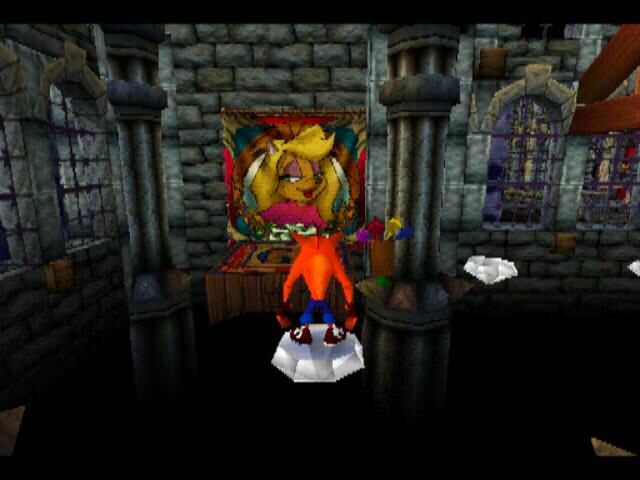 Crash Bandicoot Gem Path The Great Hall