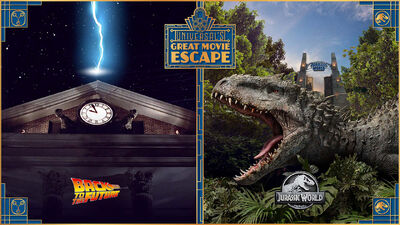 Universal's New Escape Rooms Take You into Back to the Future and Jurassic World