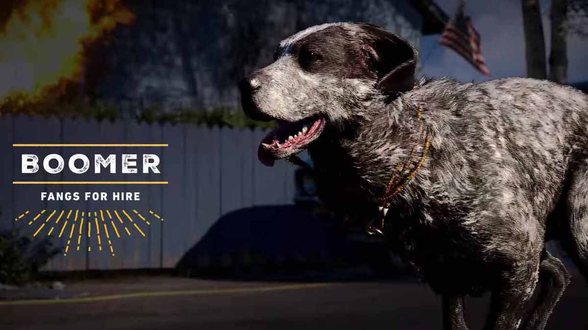 Far Cry 5 companion Boomer