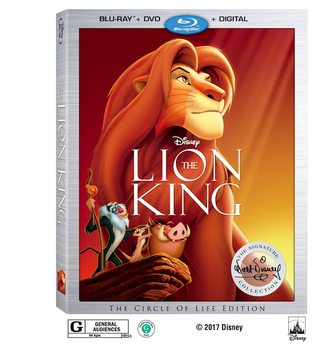 the lion king walt disney signature collection