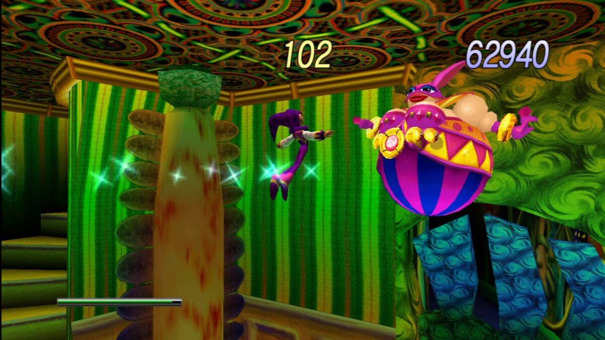 Nights into Dreams boss fight