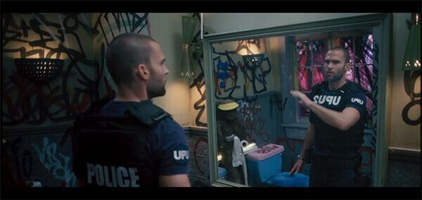 Sean William Scott as Ronald in Southland Tales