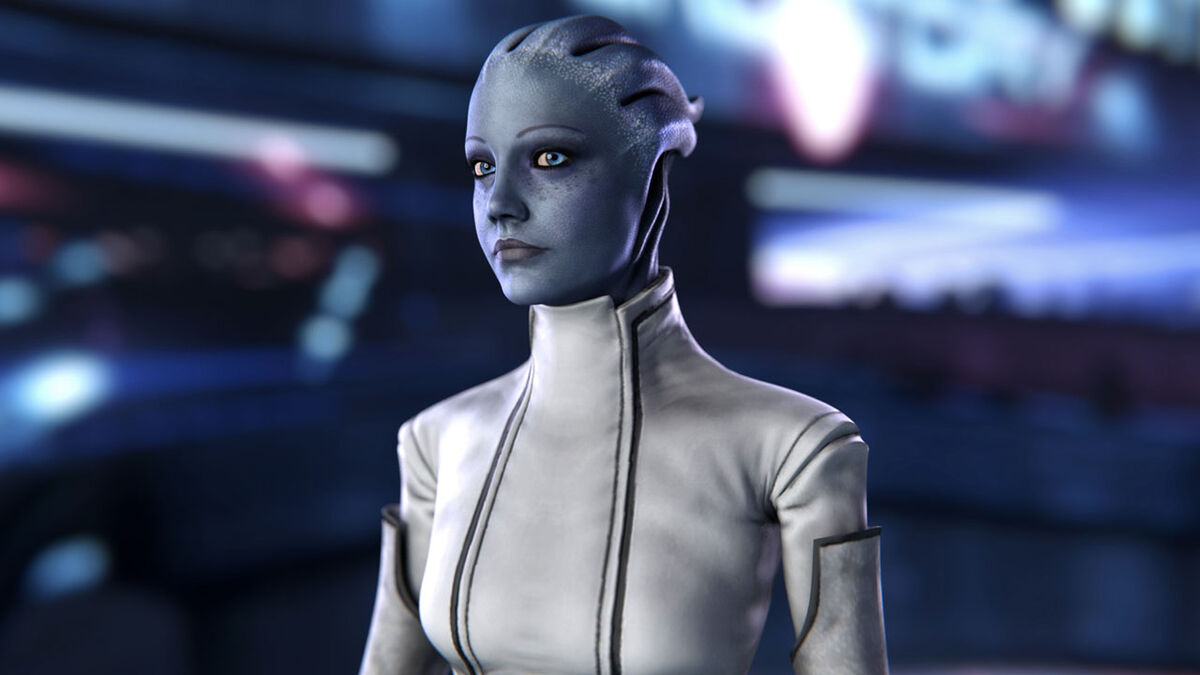 Asari Mass Effect - Genderless Game characters