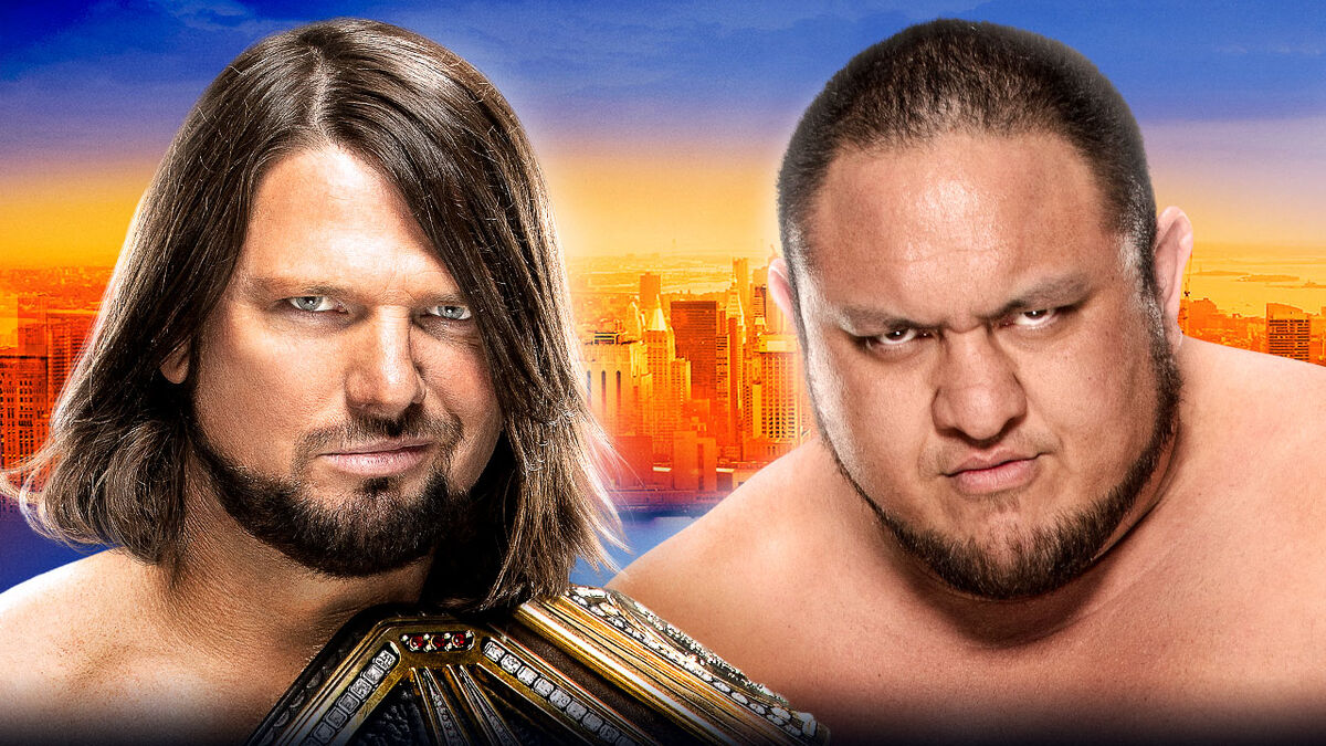 SummerSlam - WWE Championship Match - A.J. Styles (c) vs. Samoa Joe