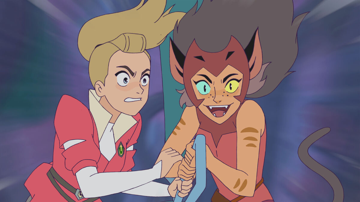 Catra Adora She-Ra and the Princesses of Power