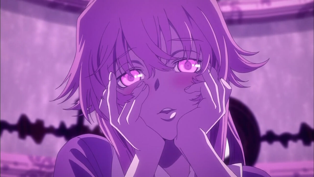 anime words -dere suffix Yuno Gasai from Future Diary