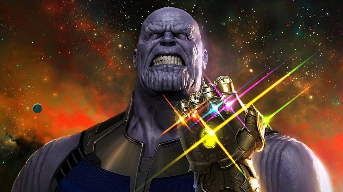 thanos avengers infinity war stones gauntlet