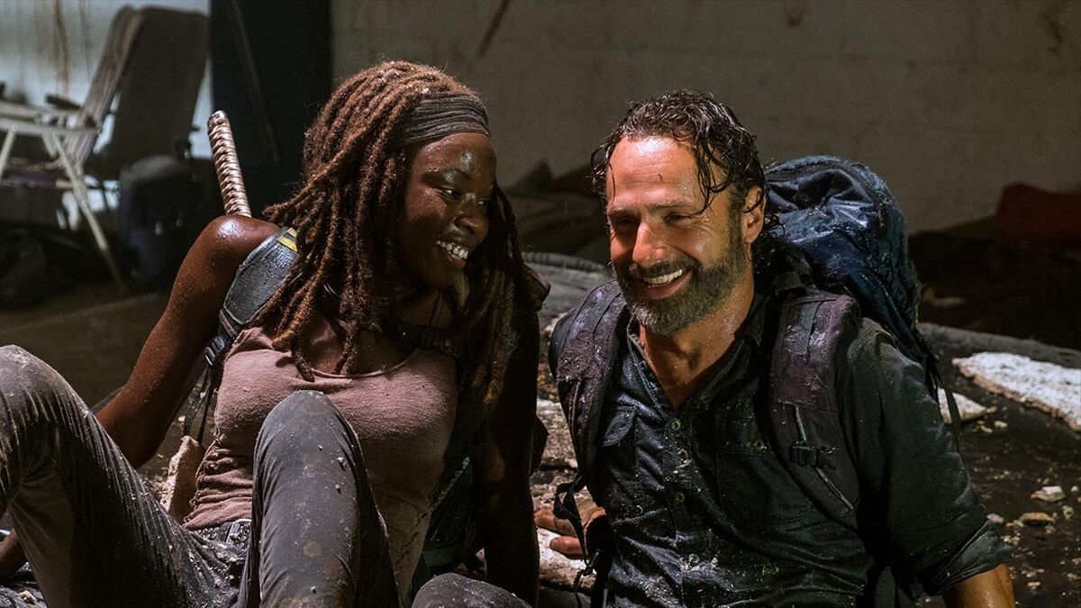 Rick and Michonne - The Walking Dead