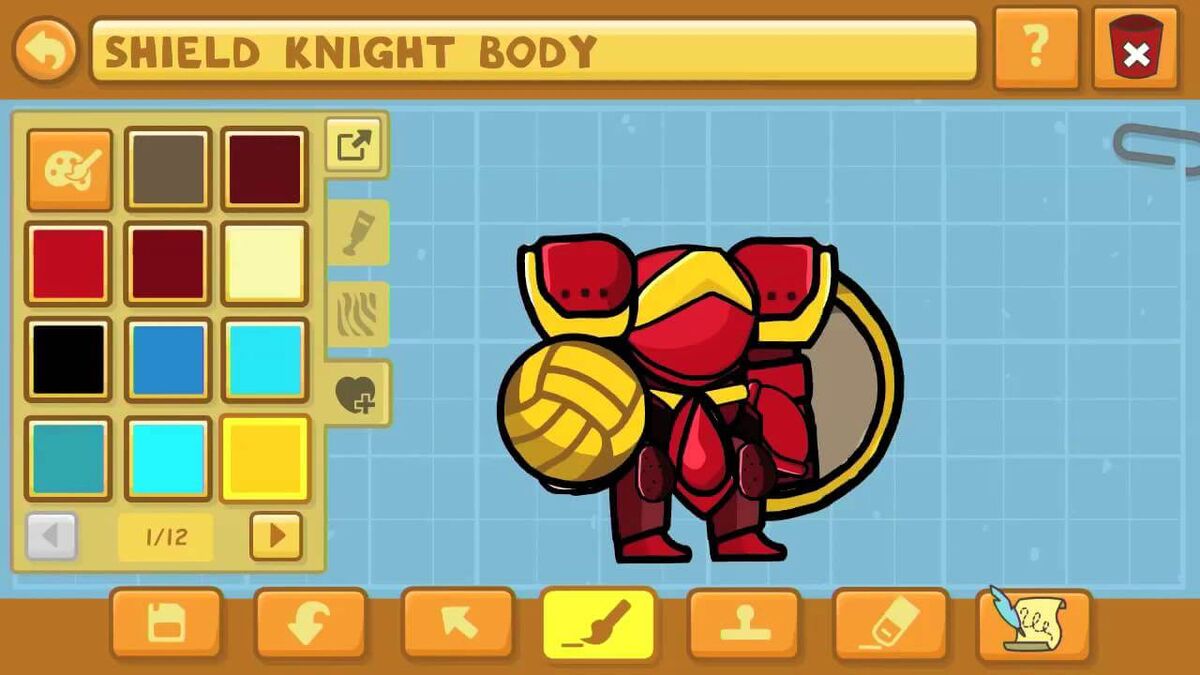 Shovel Knight Scribblenauts