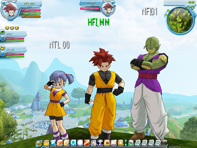 Dragon Ball Online characters
