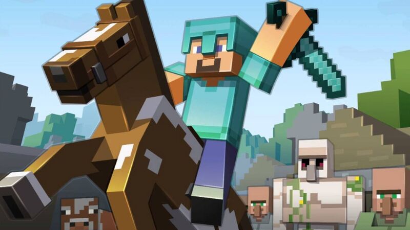 Earn bitcoin while playing minecraft