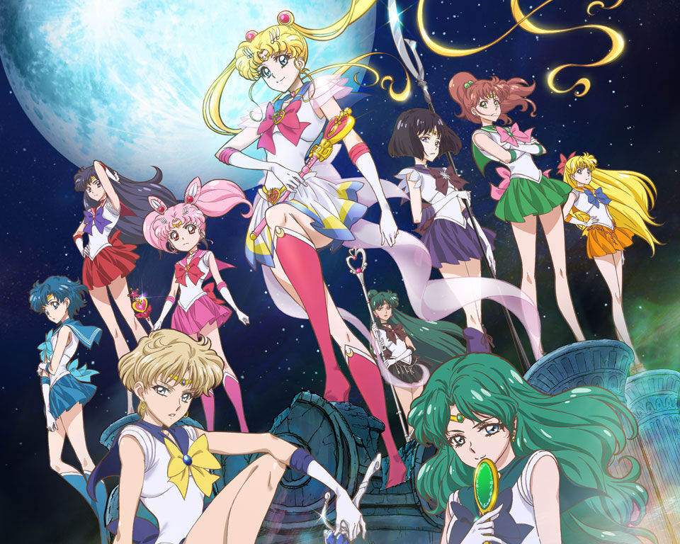The Sailor Scouts of Sailor Moon