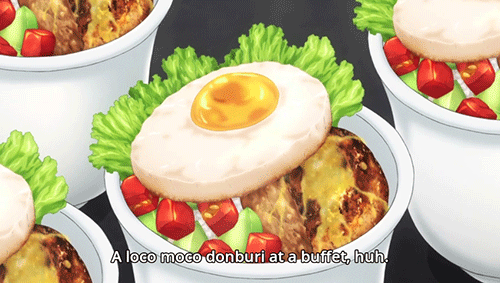 Petit Size Loco Moco Don from 'Food Wars!'