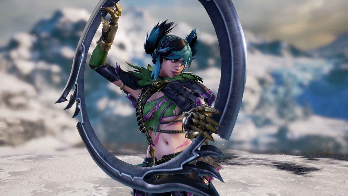 Soulcalibur 6 Tira circle hula-hoop weapon