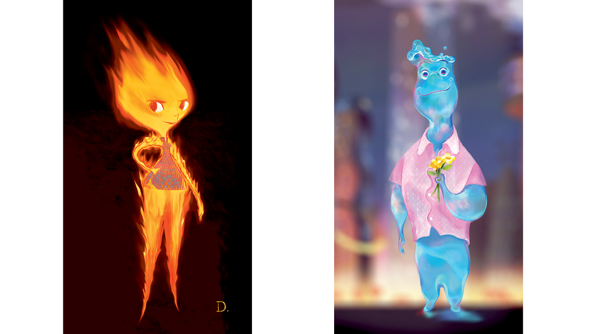 Pixars Elemental Creators On How Tricky It Was To Bring Fire And Water To Life Fandom 8265