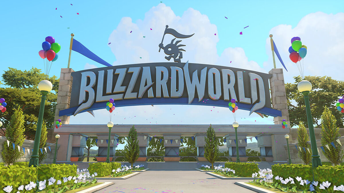 Overwatch new map Blizzardworld