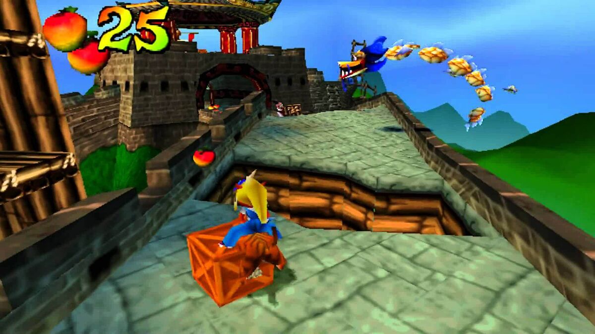 crash bandicoot: warped tiger ride