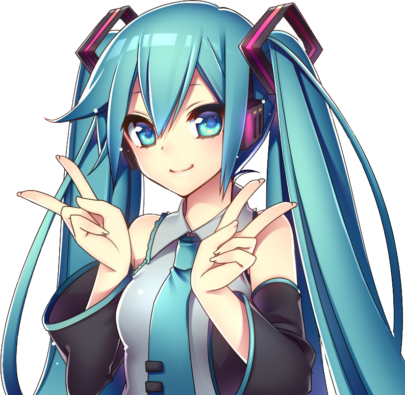 Resultado de imagem para hatsune miku