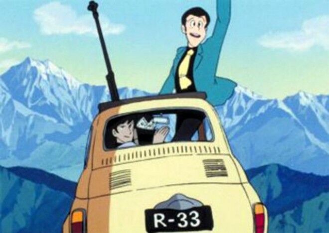 The Fiat from Lupin the Third