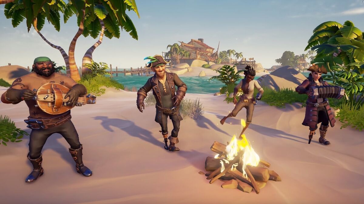 Sea Of Thieves party