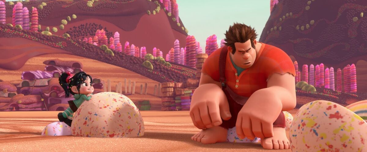 Ralph and Vanellope Wreck-It Ralph