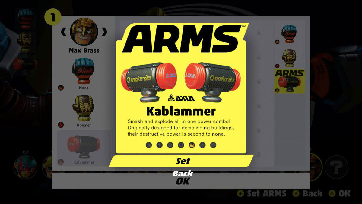 Arms update