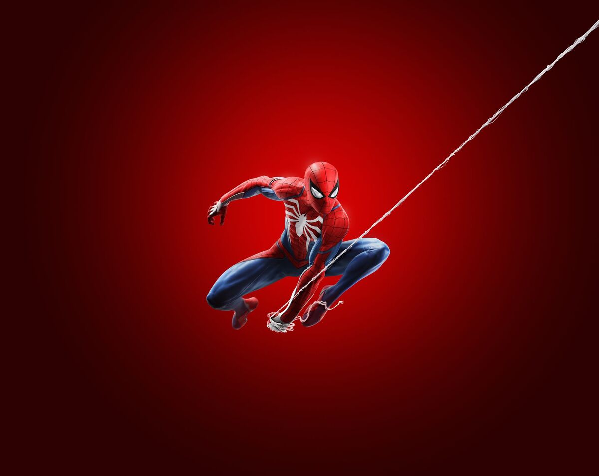 Spider-Man character render