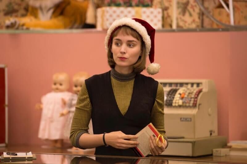 Rooney-Mara-Carol-Movie-Santa-Hat