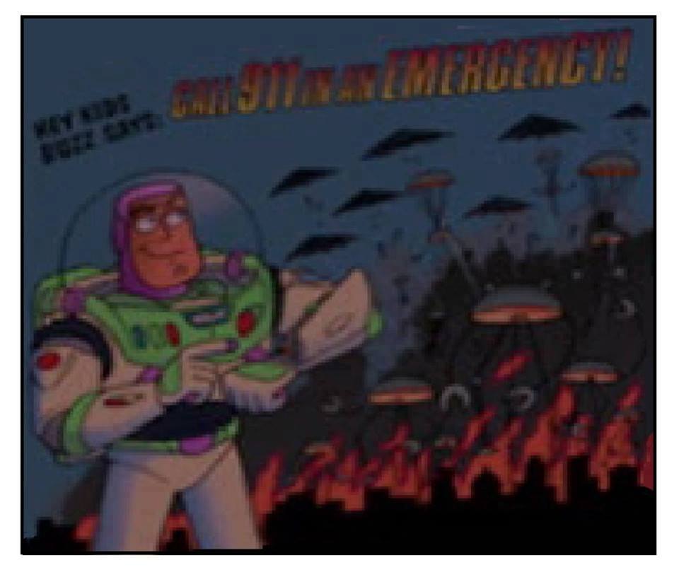 buzz lightyear 911