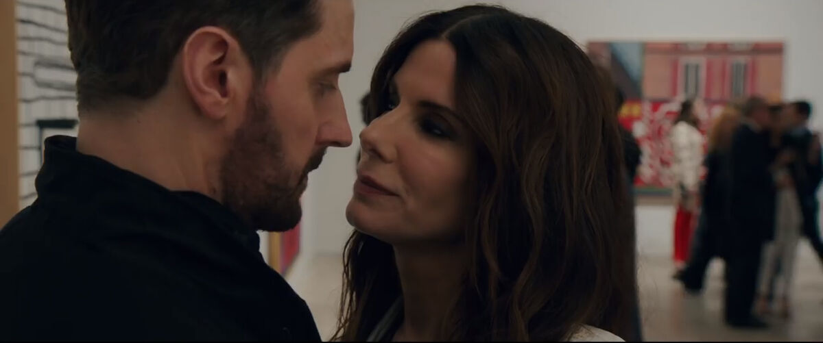 Sandra Bullock and Richard Armitage in 'Ocean's 8'