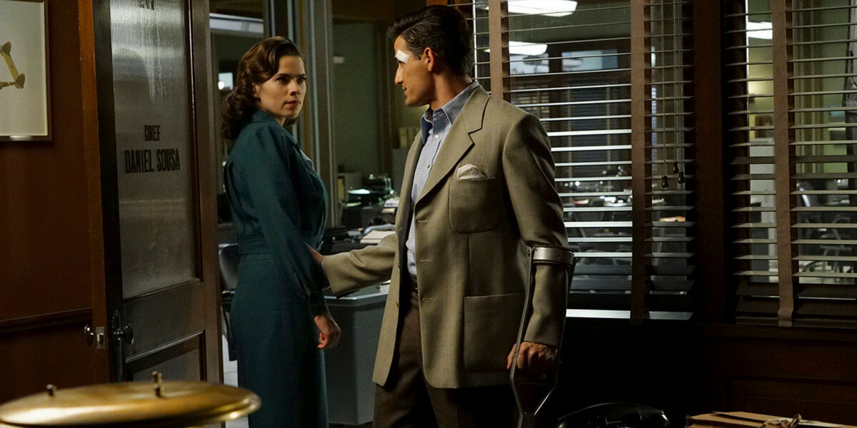 Daniel Sousa and Peggy Carter Agent Carter
