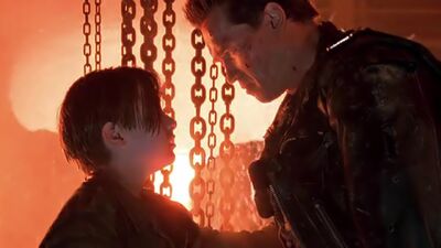 EXCLUSIVE: Schwarzenegger, Cameron Reflect on Emotional 'Terminator 2' End Scene